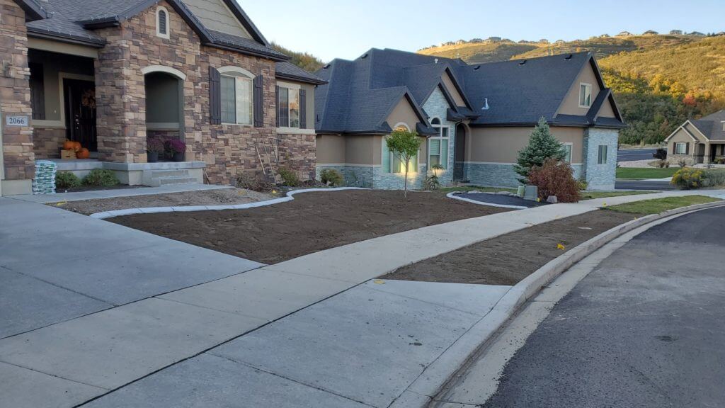 Emigration Canyon Soil Delivery and Installation